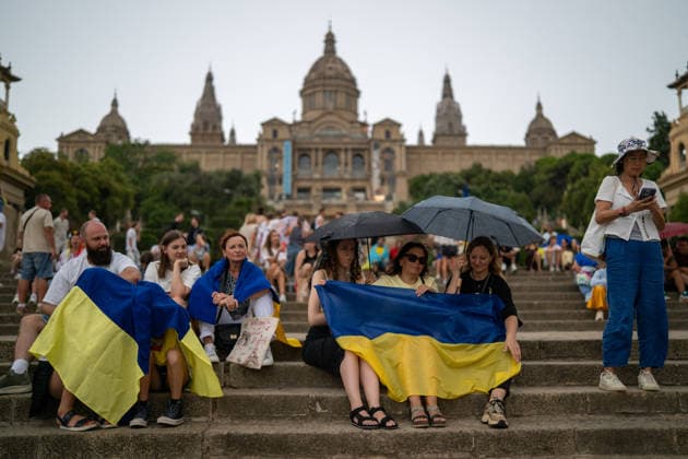Josep Rull Closes the 35th Anniversary Celebration of Ukraine s Independence in Barcelona Event marking the 35th anniversary of Ukraine s independence, on August 24, 2026, in Barcelona, Catalonia, Spain. Rull participated in the ceremony commemorating the 35th anniversary of Ukraine’s independence, which was proclaimed on August 24, 1991, following the dissolution of the Soviet Union. The event featured a set by Ukrainian DJs and an exhibition of Ukrainian artisan products. AUGUST 24, 2026 Lorena Sopê Barcelona, Catalonia Barcelona, Catalonia, Spain  Copyright: xLorenaxSopÃªnax 7730686