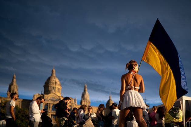 Josep Rull Closes the 35th Anniversary Celebration of Ukraine s Independence in Barcelona Event marking the 35th anniversary of Ukraine s independence, on August 24, 2026, in Barcelona, Catalonia, Spain. Rull participated in the ceremony commemorating the 35th anniversary of Ukraine’s independence, which was proclaimed on August 24, 1991, following the dissolution of the Soviet Union. The event featured a set by Ukrainian DJs and an exhibition of Ukrainian artisan products. AUGUST 24, 2026 Lorena Sopê Barcelona, Catalonia Barcelona, Catalonia, Spain  Copyright: xLorenaxSopÃªnax 7730692