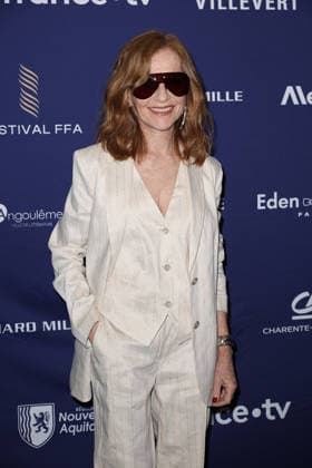 Festival du Film Francophone d AngouleÌ‚me 2026 - jour 1 Isabelle Huppert Photocall de la CÃ rÃ monie d Ouverture du Festival du Film Francophone d AngouleÌ‚me 2026, le 24 aoÃ»t 2026.  Copyright: xFabricexChasseryx