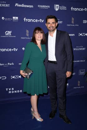 Festival du Film Francophone d AngouleÌ‚me 2026 - jour 1 Le maire d AngoulÃªme Xavier Bonnefont et sa conjointe, Fanny Pignier Photocall de la CÃ rÃ monie d Ouverture du Festival du Film Francophone d AngouleÌ‚me 2026, le 24 aoÃ»t 2026.  Copyright: xFabricexChasseryx