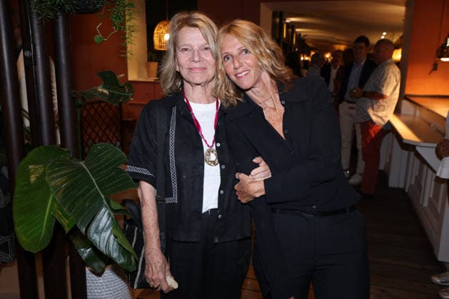 Exclusive - Angouleme Film Festival - Opening Diner Exclusive - Nicole Garcia and Sandrine Kiberlain attends Opening Diner held at Louvel Restaurant as part of the 19th Angouleme Film Festival in Angouleme, August 24, 2026, France. Photo by Jerome Domine ABACAPRESS.COM Angouleme France  Copyright: xDominexJerome ABACAx