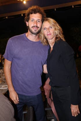 Exclusive - Angouleme Film Festival - Opening Diner Exclusive - Victor Belmondo and Sandrine Kiberlain attends Opening Diner held at Louvel Restaurant as part of the 19th Angouleme Film Festival in Angouleme, August 24, 2026, France. Photo by Jerome Domine ABACAPRESS.COM Angouleme France  Copyright: xDominexJerome ABACAx