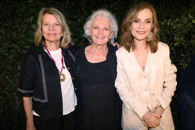 Exclusive - Angouleme Film Festival - Opening Diner Exclusive - Nicole Garcia, Marie-Christine Barrault and Isabelle Huppert attends Opening Diner held at Louvel Restaurant as part of the 19th Angouleme Film Festival in Angouleme, August 24, 2026, France. Photo by Jerome Domine ABACAPRESS.COM Angouleme France  Copyright: xDominexJerome ABACAx