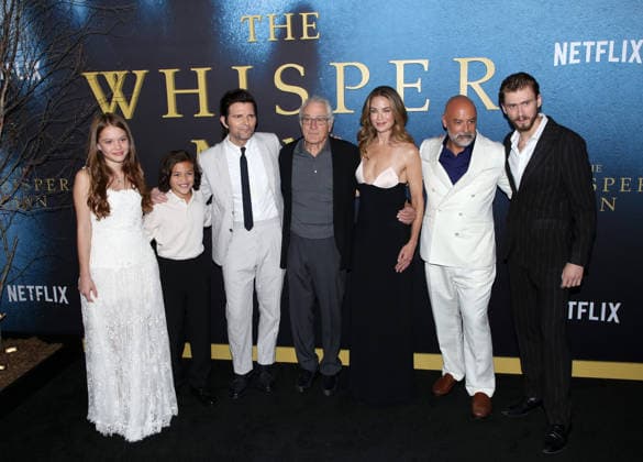 Netflix s The Whisper Man World Premiere Aniela Zeig, Acston Luca Porto, Adam Scott, Robert De Niro, Michelle Monaghan, James Ashcroft and Owen Teague attending Netflix s The Whisper Man World Premiere held at The Plaza Hotel on August 24, 2026 in New York City, NY New York City The Plaza Hotel NY USA Copyright: xStevenxBergman AFF-USA.COMx