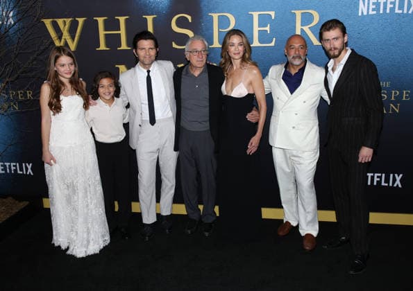 Netflix s The Whisper Man World Premiere Aniela Zeig, Acston Luca Porto, Adam Scott, Robert De Niro, Michelle Monaghan, James Ashcroft and Owen Teague attending Netflix s The Whisper Man World Premiere held at The Plaza Hotel on August 24, 2026 in New York City, NY New York City The Plaza Hotel NY USA Copyright: xStevenxBergman AFF-USA.COMx