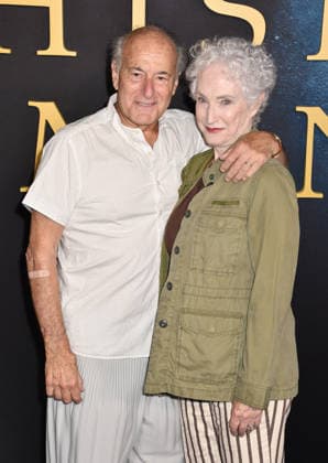NEW YORK, NY - AUGUST 24: Peter Friedman and Caitlin O Connell at the Netflix New York Premiere of The Whisper Man at The Paris Theatre on August 24, 2026 in New York City. Copyright: xmpi099 MediaPunchx