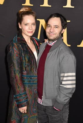 NEW YORK, NY - AUGUST 24: Caitlin Mehner and Danny Strong at the Netflix New York Premiere of The Whisper Man at The Paris Theatre on August 24, 2026 in New York City. Copyright: xmpi099 MediaPunchx