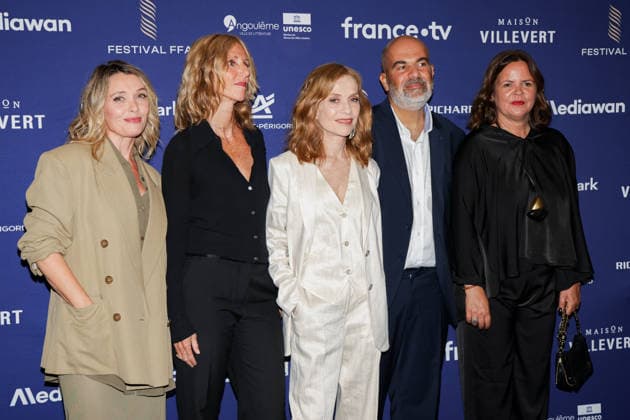 Angoulême Film Festival 2026 Opening Ceremony Anne Marivin, Marc Fitoussi, Isabelle Huppert, Sandrine Kiberlain 459122 August 24, 2026  Copyright: xLionelxGuericolas MPPx STAR_459122_048