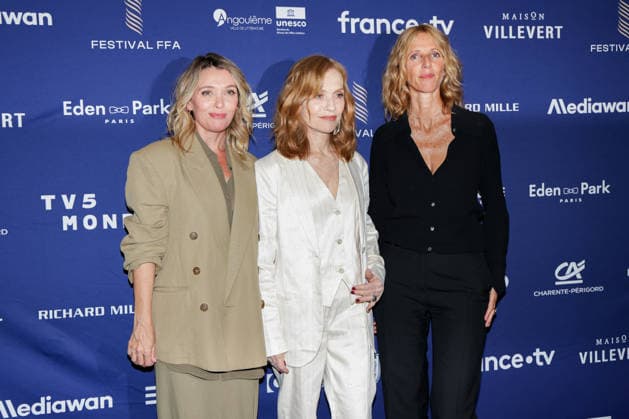 Angoulême Film Festival 2026 Opening Ceremony: Anne Marivin, Isabelle Huppert, Sandrine Kiberlain 459122 August 24, 2026  Copyright: xLionelxGuericolas MPPx STAR_459122_064
