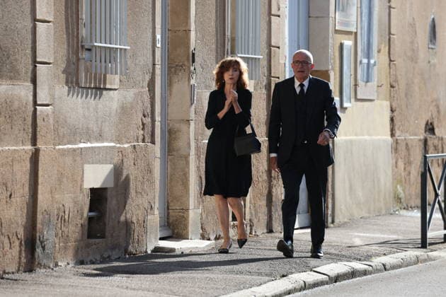 Franccis Patriat Funeral - Semur-en-Auxois Paul Mourier during the funeral of French senator and former minister François Patriat at the Collégiale Notre-Dame in his birth town of Semur-en-Auxois, Côte-d’Or, France on August 25, 2026. Patriat, former Socialist ,was the group leader of Macron s party in the Senate. He died at 83 following a serious cycling accident. Photo by Raphael Lafargue ABACAPRESS.COM Semur-en-Auxois France  Copyright: xLafarguexRaphael ABACAx