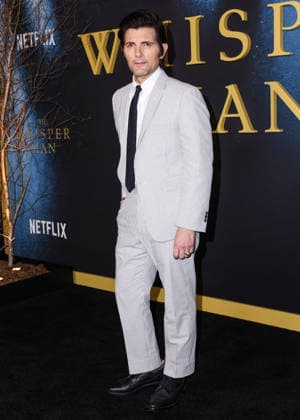 New York Premiere Of Netflix s The Whisper Man MANHATTAN, NEW YORK CITY, NEW YORK, USA - AUGUST 24: Adam Scott arrives at the New York Premiere Of Netflix s The Whisper Man held at The Edwardian Room at The Plaza Hotel on August 24, 2026 in Manhattan, New York City, New York, United States. New York City The Edwardian Room at The Plaza Hotel New York United States Copyright: xImagexPressxAgencyx