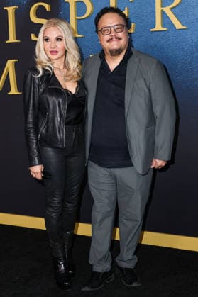 New York Premiere Of Netflix s The Whisper Man MANHATTAN, NEW YORK CITY, NEW YORK, USA - AUGUST 24: Orfeh Or and Adrian Martinez arrive at the New York Premiere Of Netflix s The Whisper Man held at The Edwardian Room at The Plaza Hotel on August 24, 2026 in Manhattan, New York City, New York, United States. New York City The Edwardian Room at The Plaza Hotel New York United States Copyright: xImagexPressxAgencyx