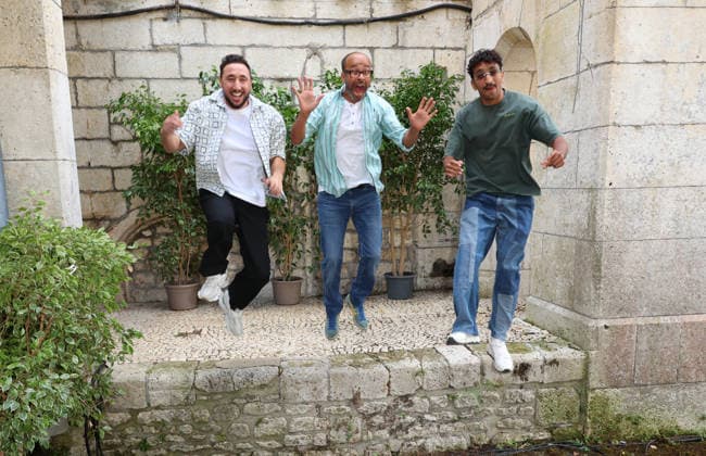 Festival du Film Francophone d AngouleÌ‚me 2026 - jour 2 Sofian Khammes, Khalil Cherti et Younes Boucif Festival du Film Francophone d AngouleÌ‚me 2026, le 25 aoÃ»t 2026.  Copyright: xFabricexChasseryx