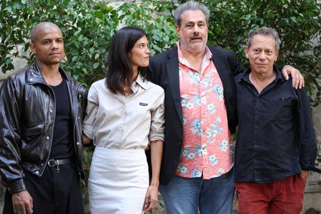 Festival du Film Francophone d AngouleÌ‚me 2026 - jour 2 Loic Mandere, Suzanne Lindon, Gustave Kerven et Mathieu Amalric Festival du Film Francophone d AngouleÌ‚me 2026, le 25 aoÃ»t 2026.  Copyright: xFabricexChasseryx