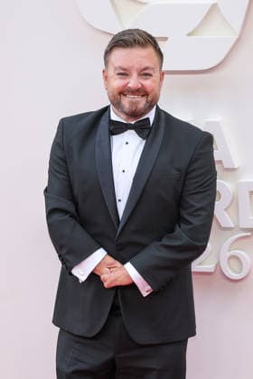 Sports stars arrive at the PFA Awards 2026 at the Royal Opera House in Manchester, United Kingdom Featuring: Alex Brooker Where: Manchester, United Kingdom When: 25 Aug 2026 Credit: Alex Cropper Cover Images EDITORIAL USE ONLY. NOT FOR USE BY NEWSPAPERS BASED IN THE UK. Copyright: xx coverimg55944421