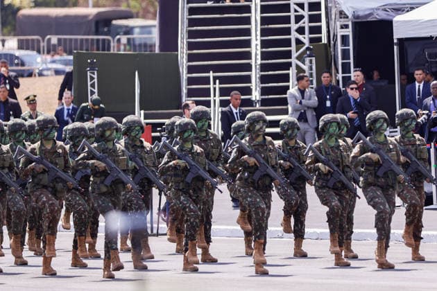 BRASiLIA, DF - 25.08.2026: CERIMÃ NIA DO DIA DO SOLDADO - Soldier& 39;s Day ceremony, which took place this Tuesday (August 25th) in the Urban Military Sector of the Federal District (SMU DF) x3004249x  JoaoxPedroxCarvalho