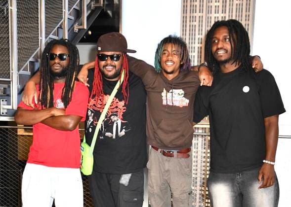 NEW YORK, NY - AUGUST 25: The Paradox visit the Empire State Building on August 25, 2026 in New York City. Copyright: xMediaPunchx