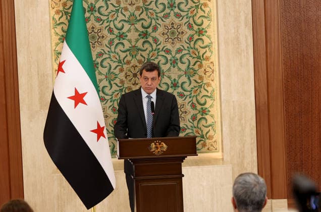 Syrian President Ahmed al-Sharaa meets Mazloum Abdi in Damascus DAMASCUS, SYRIA - AUGUST 25: Ferhat Abdi Sahin, also known as Mazloum Abdi makes statements to members of the press following the meeting with Syrian President Ahmed al-Sharaa at the People s Palace in Damascus, Syria on August 25, 2026. Izz Aldien Alqasem Anadolu Damascus Syria. Editorial use only. Please get in touch for any other usage.  Copyright: x2026xAnadoluxIzzxAldienxAlqasemx