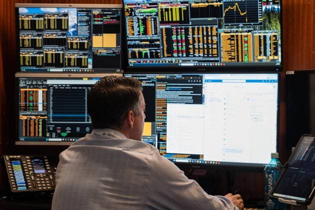 August 25, 2026, New York, New York, USA: A trader works on the trading floor of the New York Stock Exchange (NYSE) in New York, NY on August 25, 2026 New York USA - ZUMAr339 20260825_znp_r339_015 Copyright: xLevxRadinx