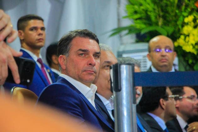 MACEIo, AL - 25.08.2026: FLaVIO BOLSONARO EM MACEIo - On Tuesday night (25) candidate Flavio Bolsonaro, Alfredo Gaspar, Arthur Lira were at the Assembly of God headquarters in the Farol neighborhood, for the convention of the 111th anniversary of the Assembly of God in Alagoas, with this agenda the candidate ended his day in the capital of Alagoas x3004749x  GUIDOxJR.