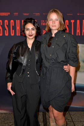Nairi Hadodo und Devrim Lingnau beim Special Screening des Kinofilms Staatsschutz im Kino International. Berlin, 25.08.2026