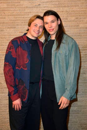Christian Miebach und Helge Mark Lodder beim Special Screening des Kinofilms Staatsschutz im Kino International. Berlin, 25.08.2026