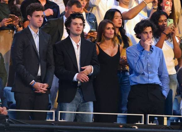 Kaia Gerber and Homer Gere At US Open 2026 - NYC Kaia Gerber and Homer Gere attend the Roger Federer special night at the US Open 2026 in New York, NY on August 25, 2026. Photo by Charles Guerin ABACAPRESS.COM New York City NY United Arab Emirates  Copyright: xGuerinxCharles ABACAx