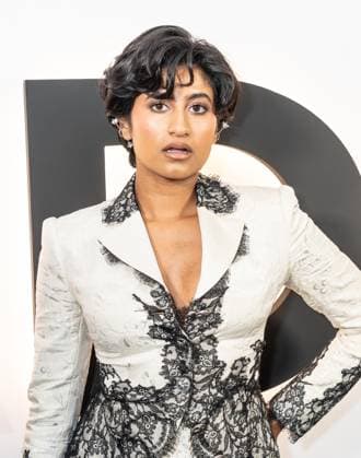 August 25, 2026, Bronx, New York, USA: Amita Rao wearing dress by Jackson Wiederhoeft attends premiere of Adults Season 2 by FX at Metrograph in New York, NY on August 25, 2026. Bronx USA - ZUMAr339 20260825_znp_r339_029 Copyright: xLevxRadinx