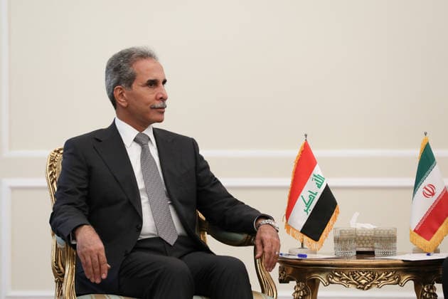 August 25, 2026, Tehran, Iran: Iranian President Masoud Pezeshkian (unseen) meets Faiq Zidan, president of IraqÃ¢â‚¬â ¢s Supreme Judicial Council, and his accompanying delegation in Tehran, Iran, on August 25, 2026. During the meeting, Pezeshkian called for closer political, economic, cultural and social cooperation between Iran, Iraq and other Muslim countries, while Zidan said stronger bilateral and regional ties could contribute to greater security and stability. Zidan was visiting Tehran for talks with senior Iranian officials on bilateral judicial, legal and political cooperation. Tehran Iran - ZUMAi98_ 20260825_zih_i98_006 Copyright: xIranianxPresidencyx