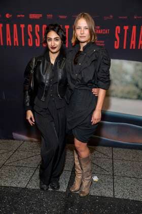 ABB STAATSCHUTZ- Nairi Hadodo und Devrim Lingnau zu Gast bei Special Screenings des Kino Films Staatssschutz im Kino International am 25.AUGUST 2026 in Berlin Berlin Deutschland