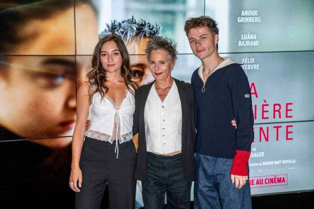 RECORD DATE NOT STATED La Derniere Patiente Photocall - Paris Luàna Bajrami, Anouk Grinberg and Felix Lefebvre attend the La Dernière Patiente Photocall at UGC Cine Cite des Halles on August 25, 2026 in Paris, France. Photo by Shootpix ABACAPRESS.COM Paris France  Copyright: xShootpix ABACAx
