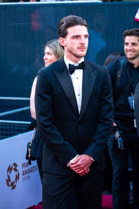 PFA Awards 2026 Arrivals Sports personalities and celebrities arrive at the Opera House in Manchester ahead of the PFA Awards 2026 Featuring: Declan Rice Where: Manchester, United Kingdom When: 25 Aug 2026 Credit: Graham Finney WENN Manchester United Kingdom Copyright: xWENNx wenn41604436 x wenn41604436