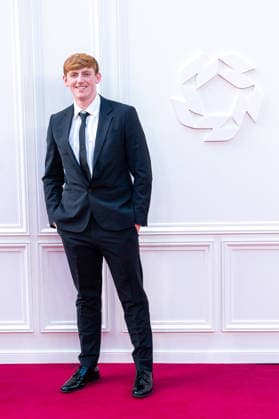 PFA Awards 2026 Arrivals Sports personalities and celebrities arrive at the Opera House in Manchester ahead of the PFA Awards 2026 Featuring: Angry Ginge Where: Manchester, United Kingdom When: 25 Aug 2026 Credit: Graham Finney WENN Manchester United Kingdom Copyright: xWENNx wenn41604389 x wenn41604389