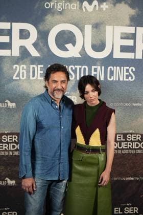 Javier Bardem and Victoria Luengo at photocall for film El Ser Querido in Madrid on Tuesday, 25 August 2026. Cordon Press 