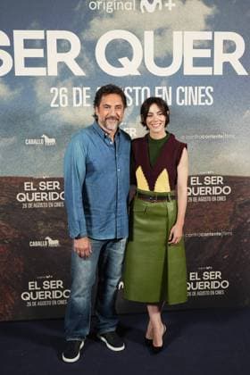 Javier Bardem and Victoria Luengo at photocall for film El Ser Querido in Madrid on Tuesday, 25 August 2026. Cordon Press 