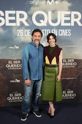 Javier Bardem and Victoria Luengo at photocall for film El Ser Querido in Madrid on Tuesday, 25 August 2026. Cordon Press 