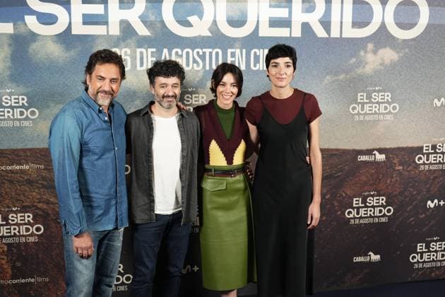 Javier Bardem , Rodrigo Sorogoyen, Victoria Luengo and Isabel Pena at photocall for film El Ser Querido in Madrid on Tuesday, 25 August 2026 Cordon Press 