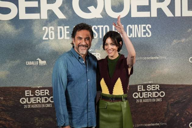 Javier Bardem and Victoria Luengo at photocall for film El Ser Querido in Madrid on Tuesday, 25 August 2026. Cordon Press 