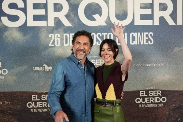 Javier Bardem and Victoria Luengo at photocall for film El Ser Querido in Madrid on Tuesday, 25 August 2026. Cordon Press 
