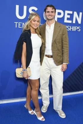 Heather Wagoner, Joey Daccord at a public appearance for 2026 US Open Fan Week Kick-Off Event - Roger Federer: An Icon Returns to New York, USTA Billie Jean King National Tennis Center, Flushing, NY, August 25, 2026. Photo By: Quoin Pics Everett Collection 2026 US Open Fan Week Kick-Off Event - Roger Federer: An Icon Returns to New York PUBLICATIONXNOTxINxCANxCHNxFRAxITAxJPNxNORxPOLxRUSxESPxUKxUSA