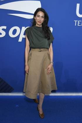 Huma Abedin at a public appearance for 2026 US Open Fan Week Kick-Off Event - Roger Federer: An Icon Returns to New York, USTA Billie Jean King National Tennis Center, Flushing, NY, August 25, 2026. Photo By: Quoin Pics Everett Collection 2026 US Open Fan Week Kick-Off Event - Roger Federer: An Icon Returns to New York PUBLICATIONXNOTxINxCANxCHNxFRAxITAxJPNxNORxPOLxRUSxESPxUKxUSA