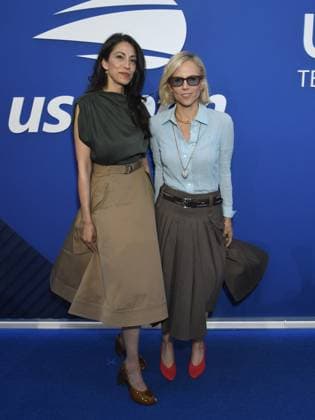 Huma Abedin, Tory Burch at a public appearance for 2026 US Open Fan Week Kick-Off Event - Roger Federer: An Icon Returns to New York, USTA Billie Jean King National Tennis Center, Flushing, NY, August 25, 2026. Photo By: Quoin Pics Everett Collection 2026 US Open Fan Week Kick-Off Event - Roger Federer: An Icon Returns to New York PUBLICATIONXNOTxINxCANxCHNxFRAxITAxJPNxNORxPOLxRUSxESPxUKxUSA