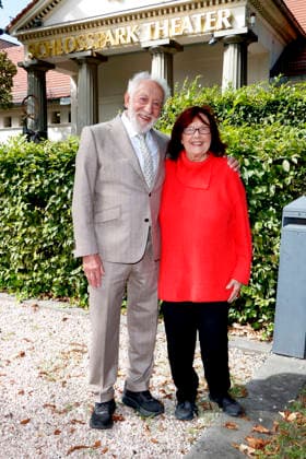 Schlosspark Theater, Jahrespressekonferenz im Schlosspark Theater, Berlin, 26.08.2026 Dieter Hallervorden und Brigitte Grothum bei der Jahrespressekonferenz für die Spielzeit 2026 27 im Schloßparktheater in Berlin am 26.8.2026 Berlin Schlosspark Theater Copyright: xAnitaxBuggex