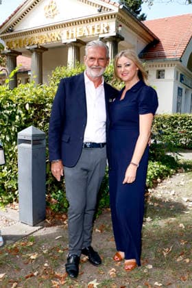 Schlosspark Theater, Jahrespressekonferenz im Schlosspark Theater, Berlin, 26.08.2026 Marko Putisek und Barbara Maria Sava bei der Jahrespressekonferenz für die Spielzeit 2026 27 im Schloßparktheater in Berlin am 26.8.2026 Berlin Schlosspark Theater Copyright: xAnitaxBuggex