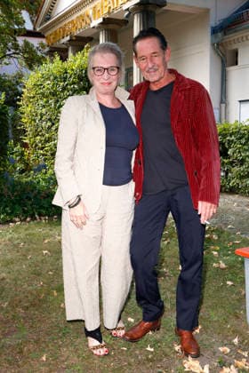 Schlosspark Theater, Jahrespressekonferenz im Schlosspark Theater, Berlin, 26.08.2026 Maria Hartmann und Max Tidorf bei der Jahrespressekonferenz für die Spielzeit 2026 27 im Schloßparktheater in Berlin am 26.8.2026 Berlin Schlosspark Theater Copyright: xAnitaxBuggex