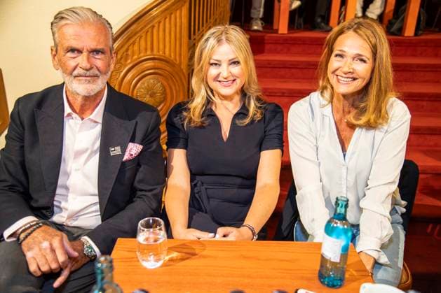 ABB SCHLOSSPARK- Marko Pustisek, Barbara Maria Sava und Christiane Zander zu Gast bei der Jahrespressekonferenz zur Spielzeit 2026 27 im Schlosspark Theater 26.AUGUST 2026 in Berlin Berlin Deutschland