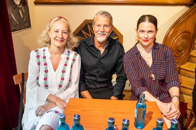 ABB SCHLOSSPARK-Irene Christ (Regie), Kai Wiesinger und Isabel Polak zu Gast bei der Jahrespressekonferenz zur Spielzeit 2026 27 im Schlosspark Theater 26.AUGUST 2026 in Berlin Berlin Deutschland