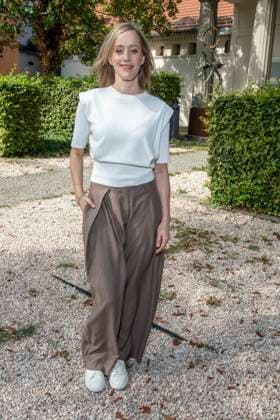 ABB SCHLOSSPARK- Judith Richter zu Gast bei der Jahrespressekonferenz zur Spielzeit 2026 27 im Schlosspark Theater 26.AUGUST 2026 in Berlin Berlin Deutschland