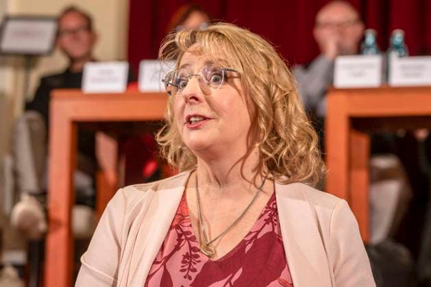 ABB SCHLOSSPARK- JNathalie Hallervorden zu Gast bei der Jahrespressekonferenz zur Spielzeit 2026 27 im Schlosspark Theater 26.AUGUST 2026 in Berlin Berlin Deutschland