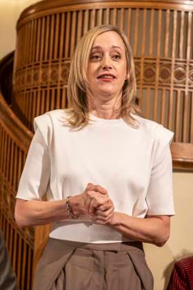 ABB SCHLOSSPARK- Judith Richter zu Gast bei der Jahrespressekonferenz zur Spielzeit 2026 27 im Schlosspark Theater 26.AUGUST 2026 in Berlin Berlin Deutschland